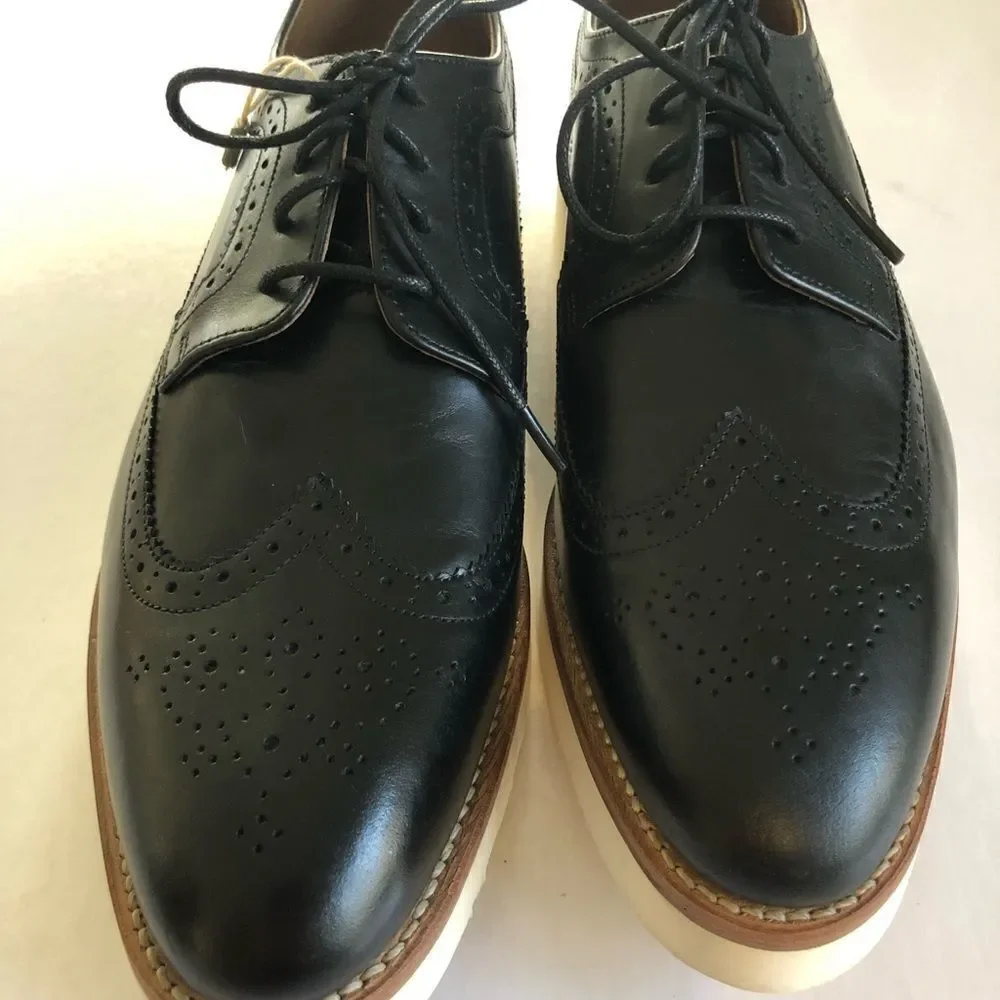 Grenson black leather